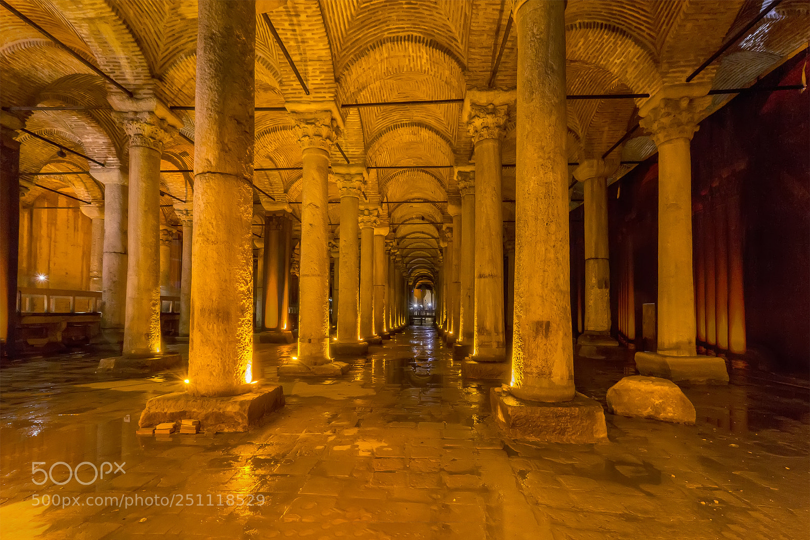 Canon EOS 60D sample photo. Underground basilica cistern photography