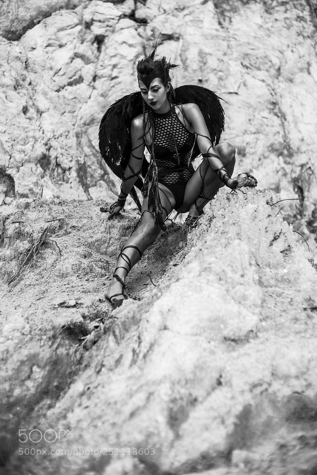 Leica M (Typ 240) sample photo. Black angel photography