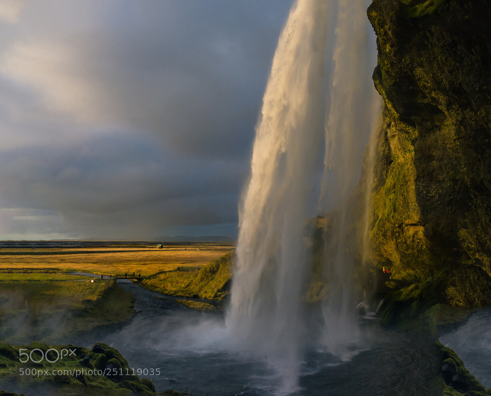 Nikon D7000 sample photo. Almost sunset; seljalandfoss photography