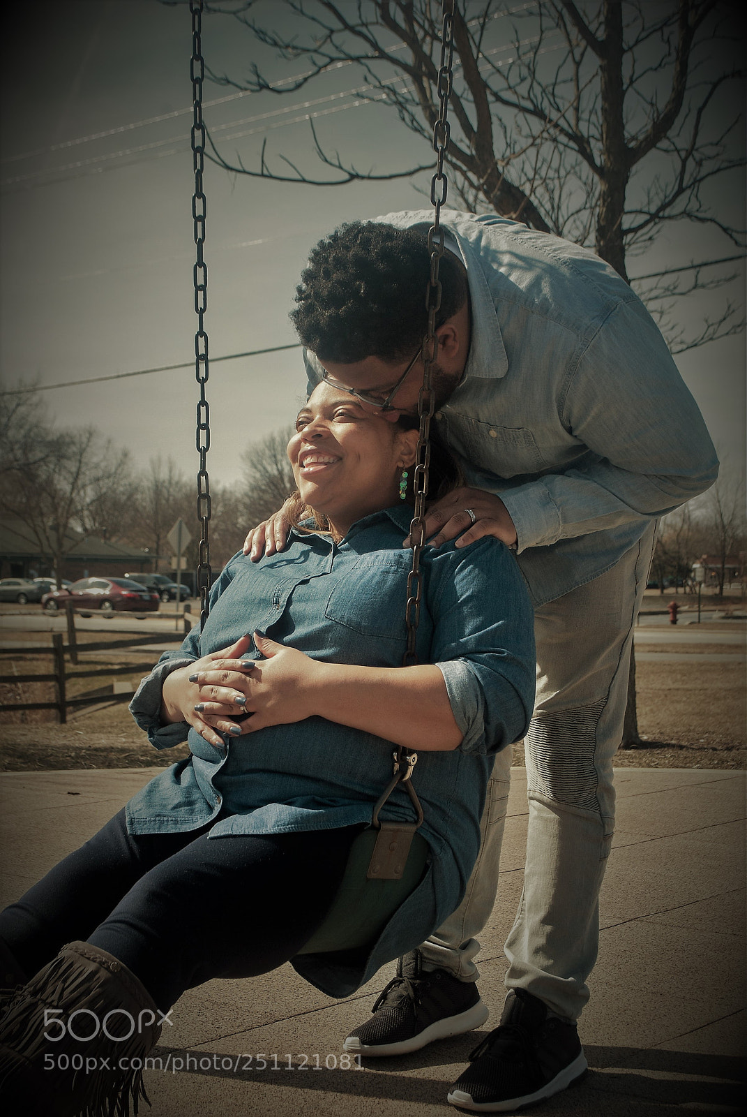 Nikon D3000 sample photo. Husband and wife photography