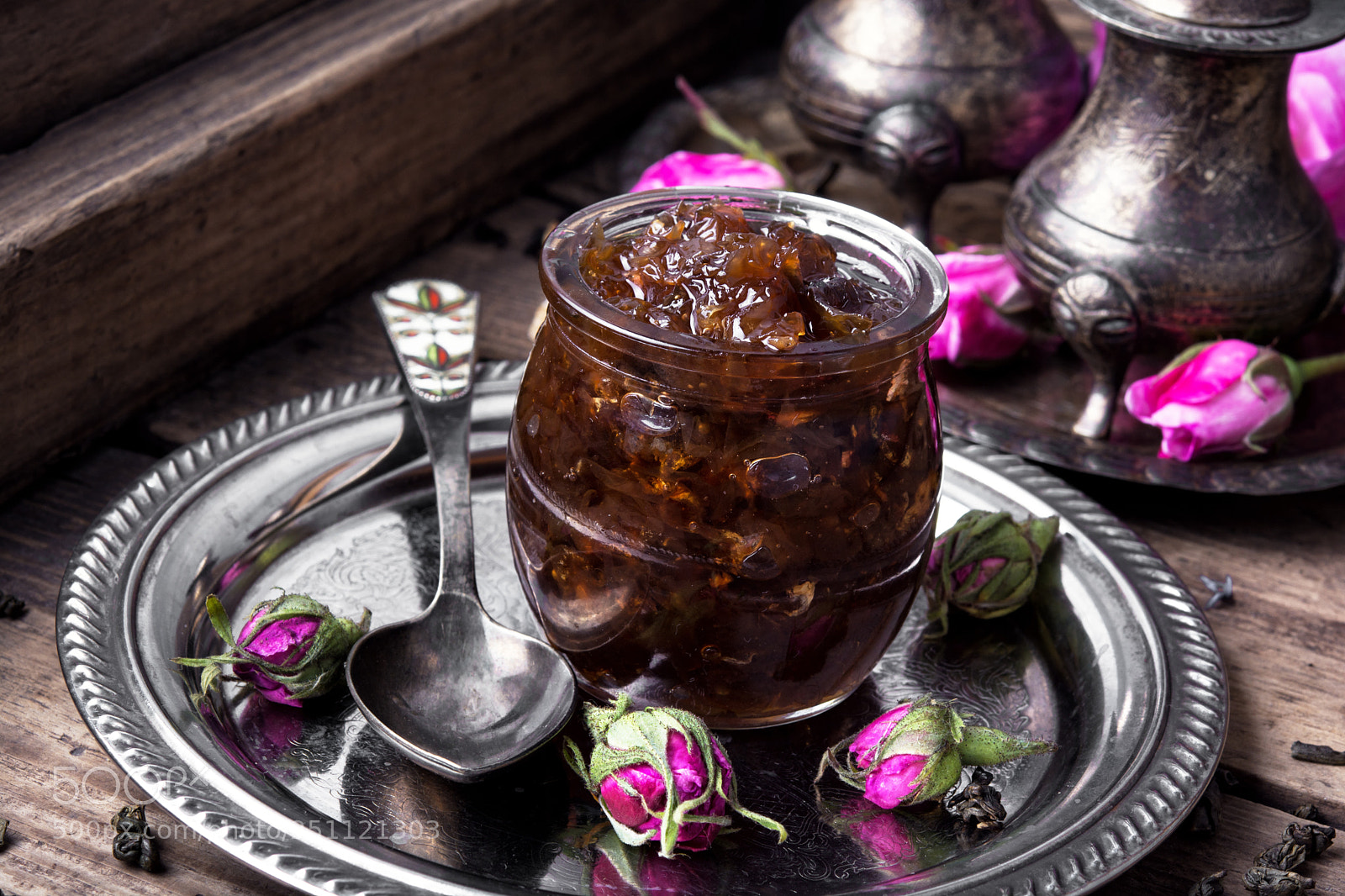 Nikon D7100 sample photo. Tea rose preserves photography