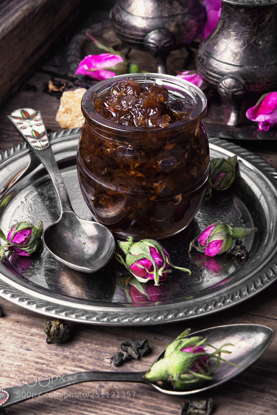 Nikon D7100 sample photo. Tea rose preserves photography