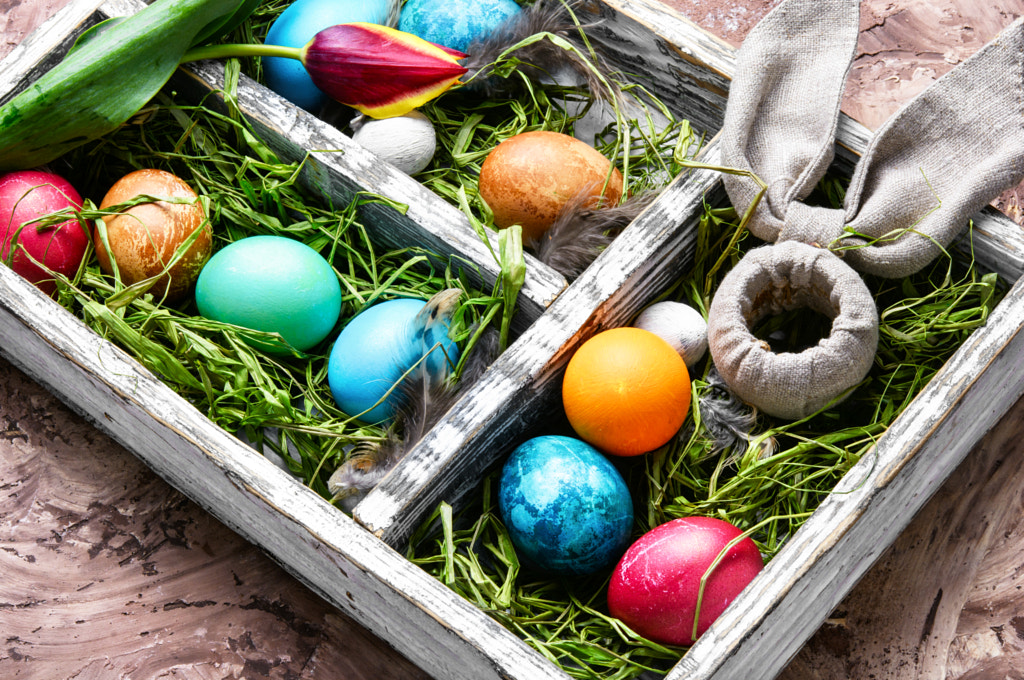 Colorful Easter eggs by Mykola Lunov on 500px.com