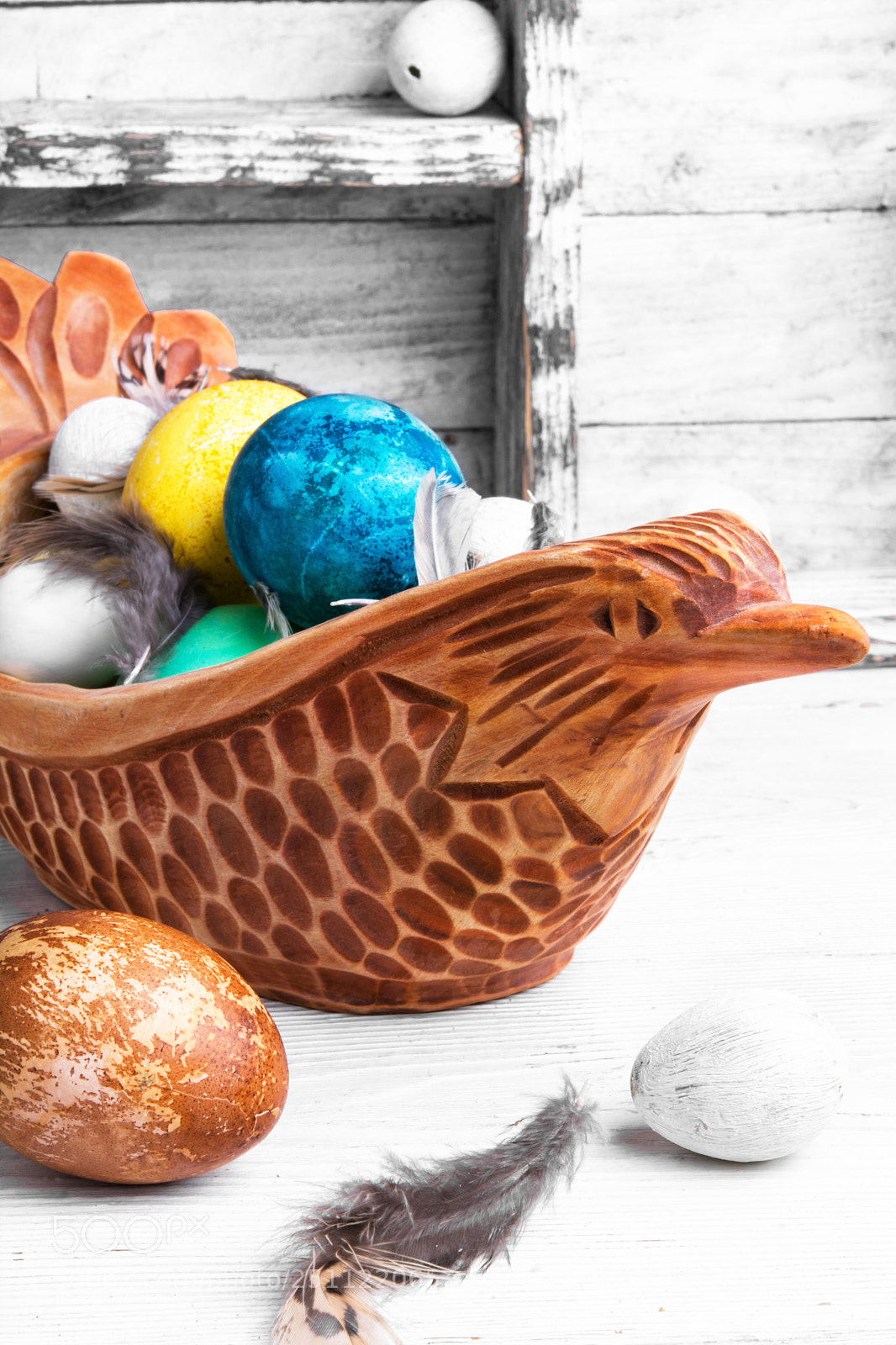 Nikon D7100 sample photo. Colorful easter eggs photography