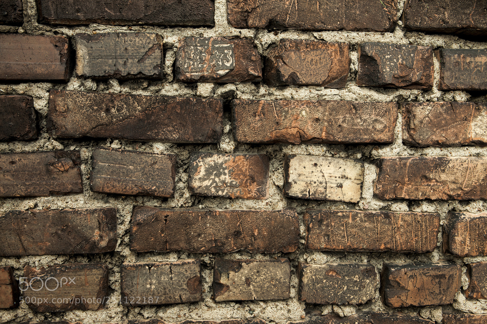 Canon EOS 5D Mark II sample photo. Brick wall, old dark photography