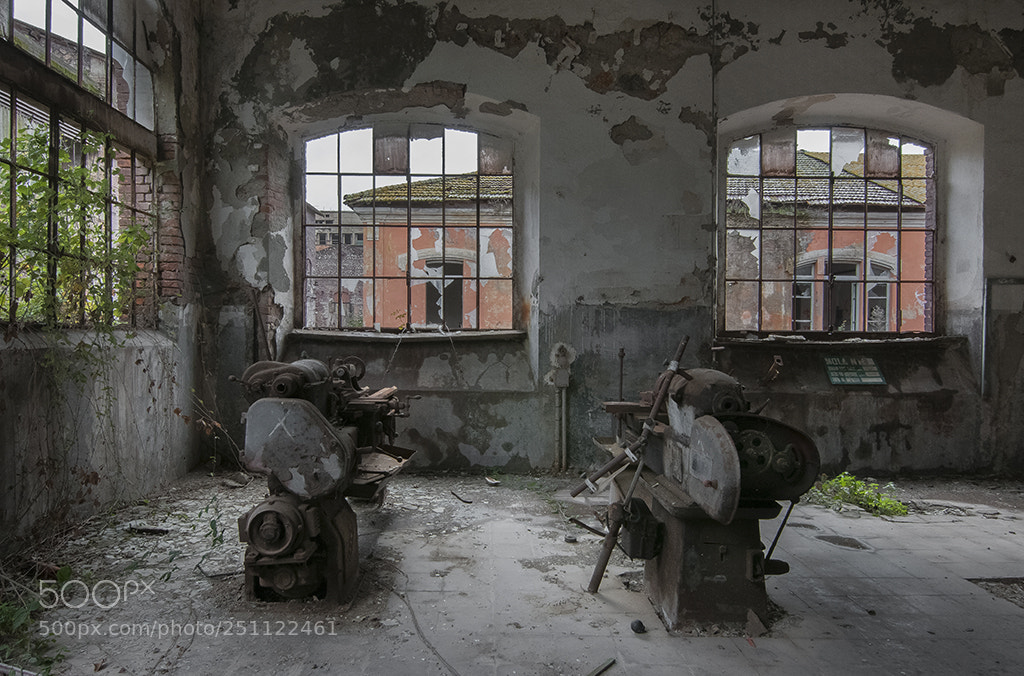 Nikon D300S sample photo. Machine tools photography
