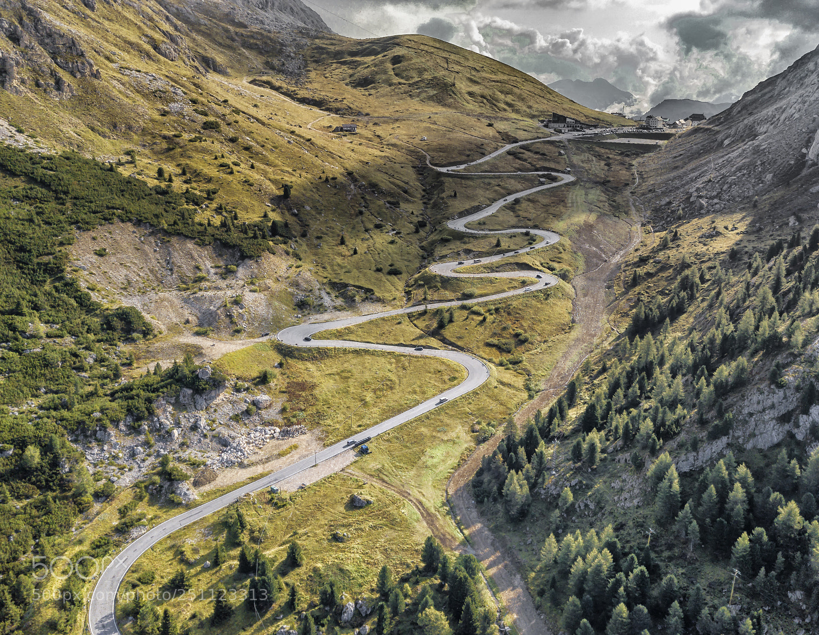 DJI FC220 sample photo. Italy passo pordoi explored photography