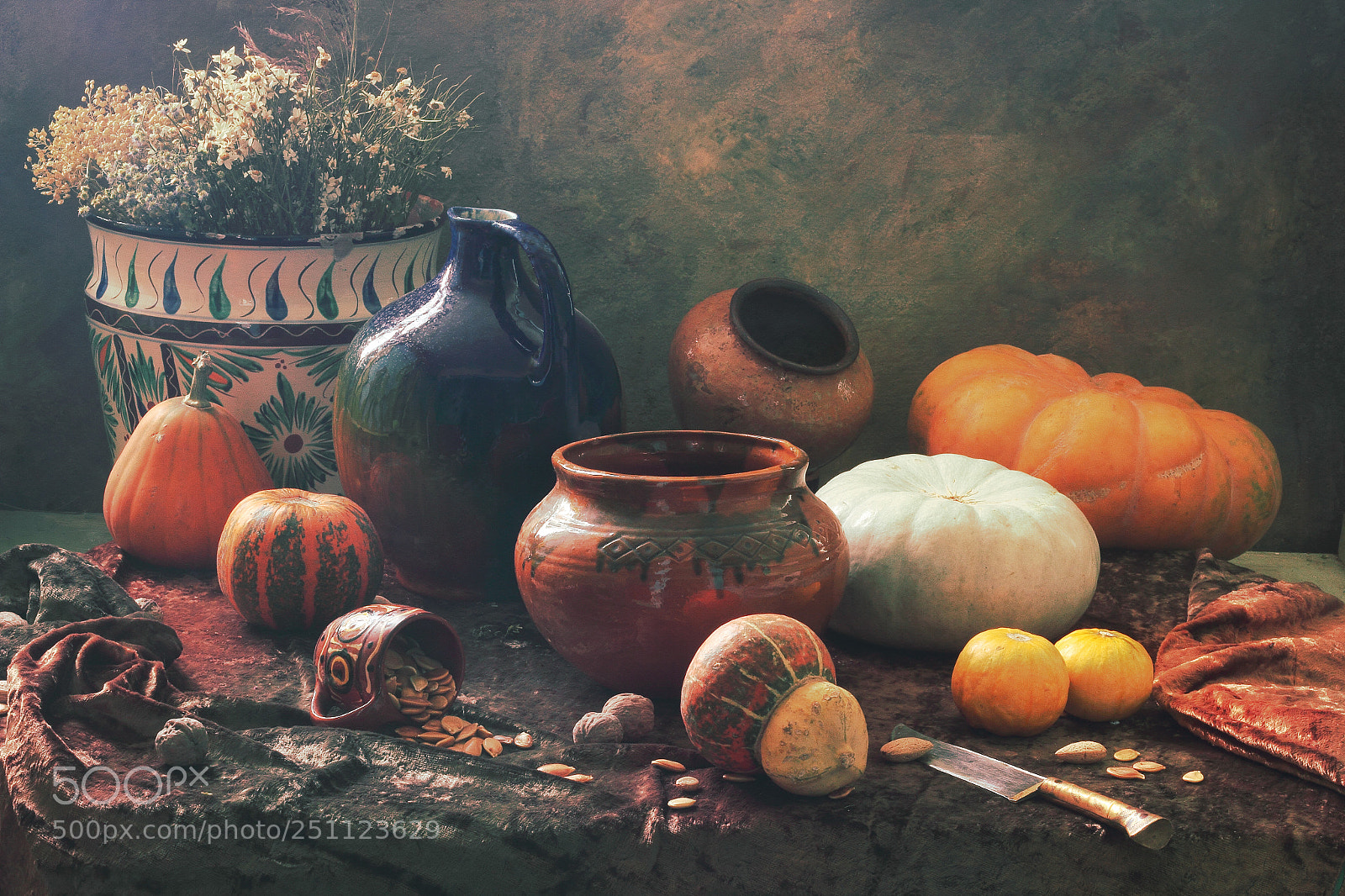 Canon EOS 60D sample photo. Stilllife with pumpkins photography