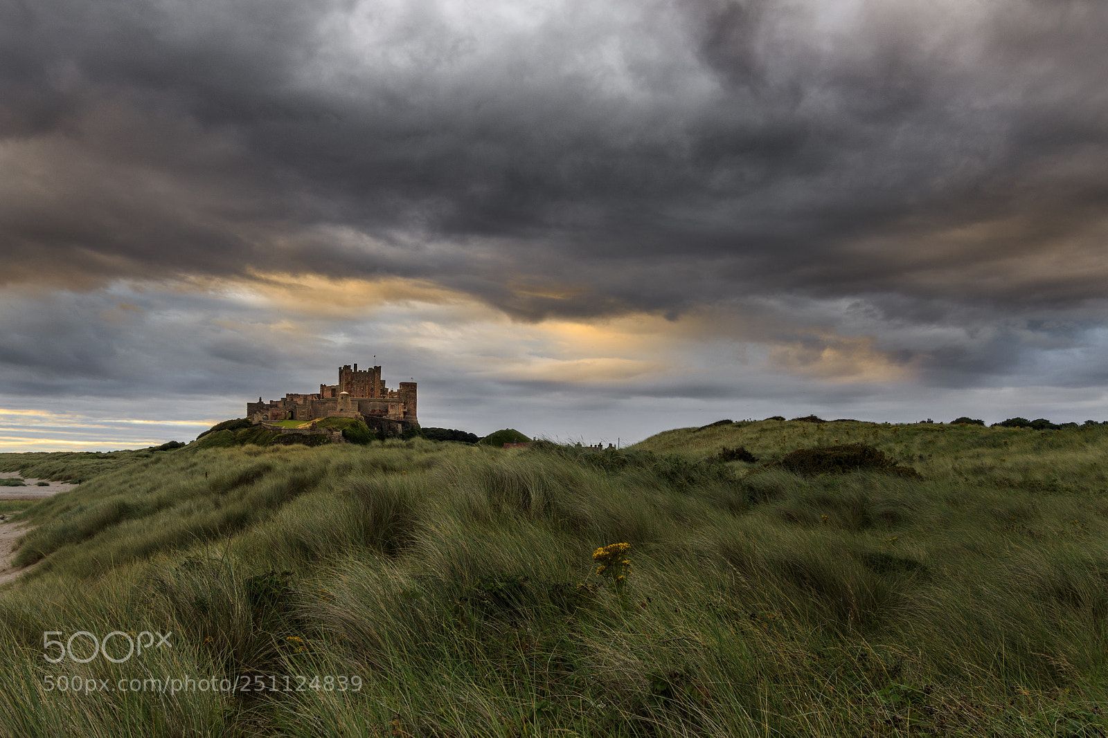 Canon EOS 7D Mark II sample photo. Bamburgh castle photography