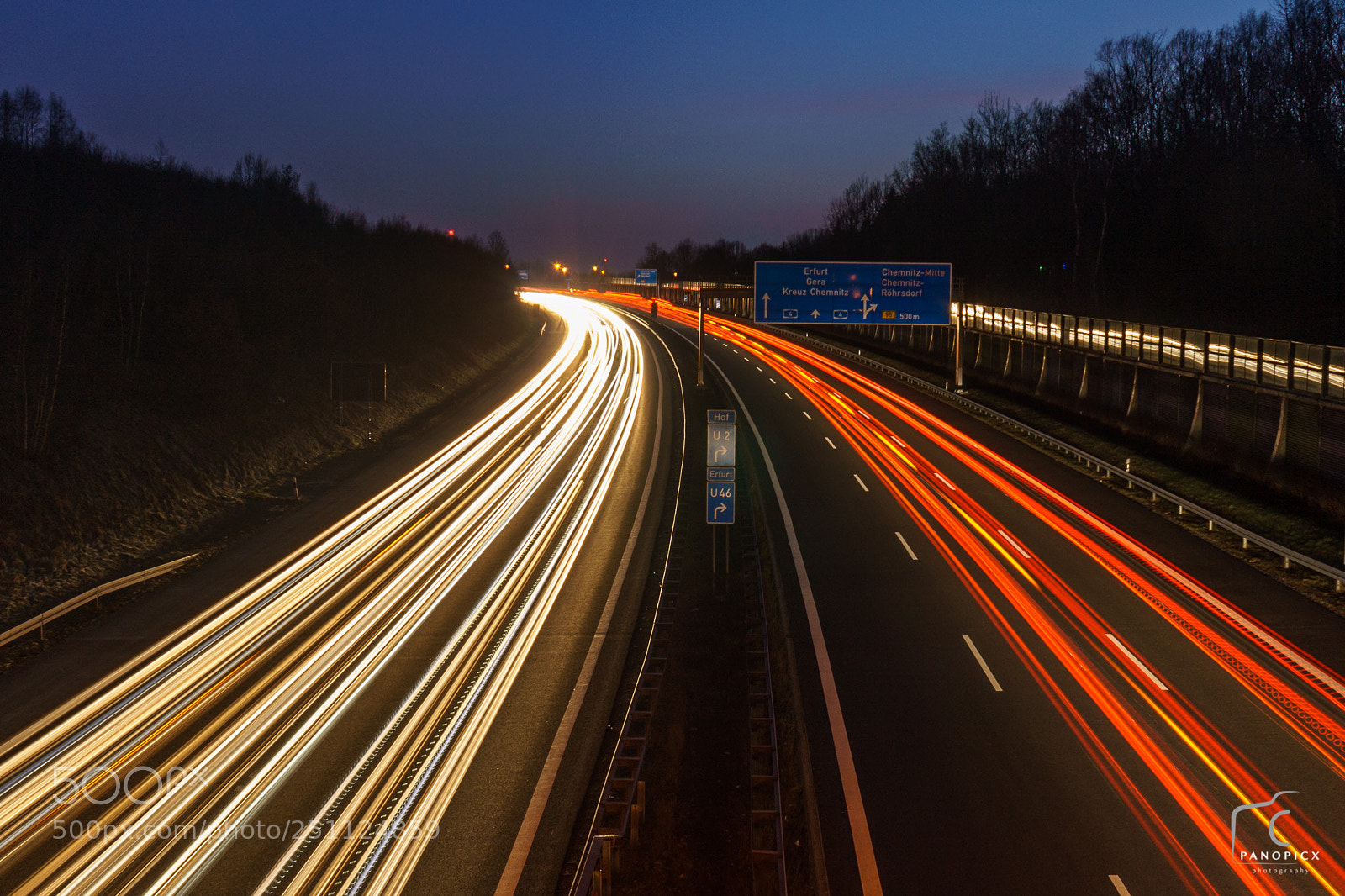 Sony a6000 sample photo. Autobahn photography