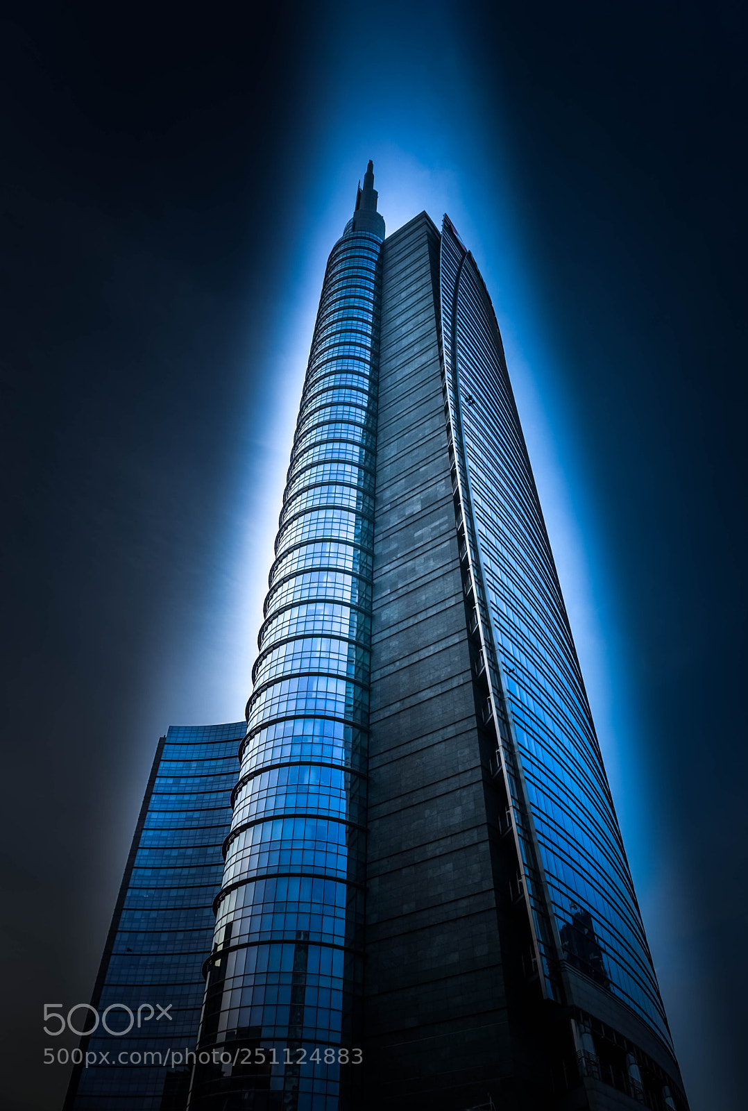 Sony a6000 sample photo. Unicredit tower in milan photography