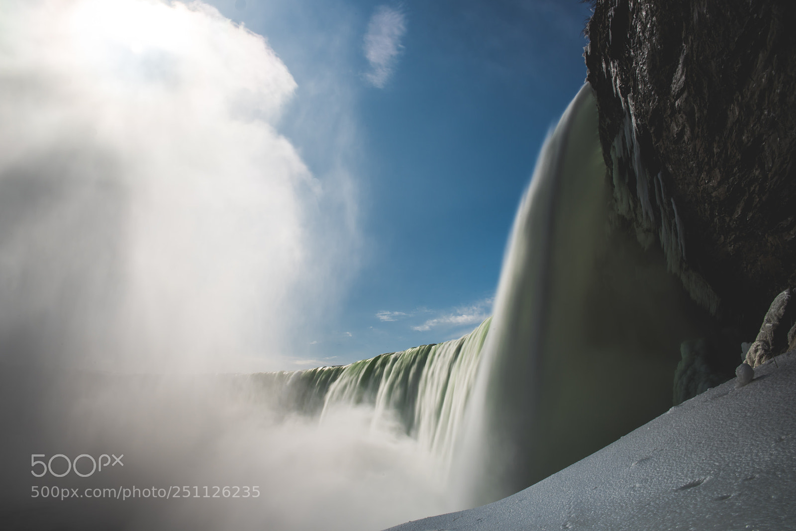 Nikon D810 sample photo. Niagara falls photography