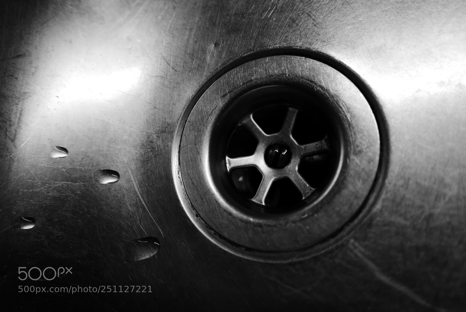 Leica D-Lux (Typ 109) sample photo. Abstract kitchen drain background photography