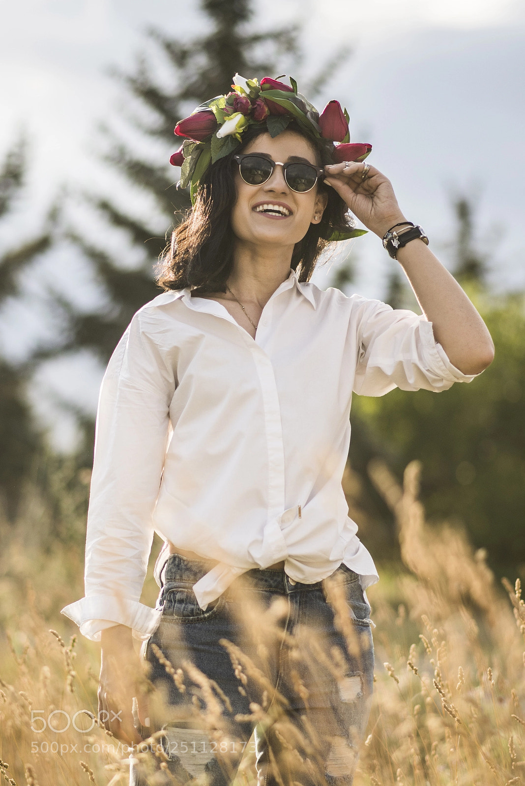 Nikon D810 sample photo. Portrait in nature photography