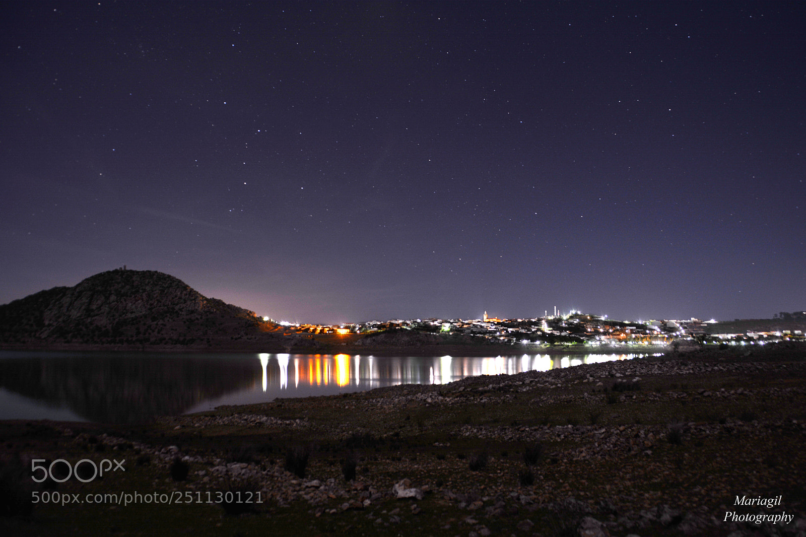 Nikon D5200 sample photo. Alange en la noche photography