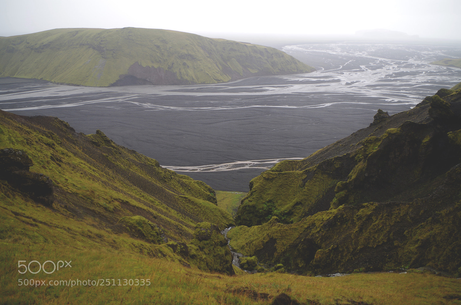Pentax K-500 sample photo. Rainy day in iceland photography