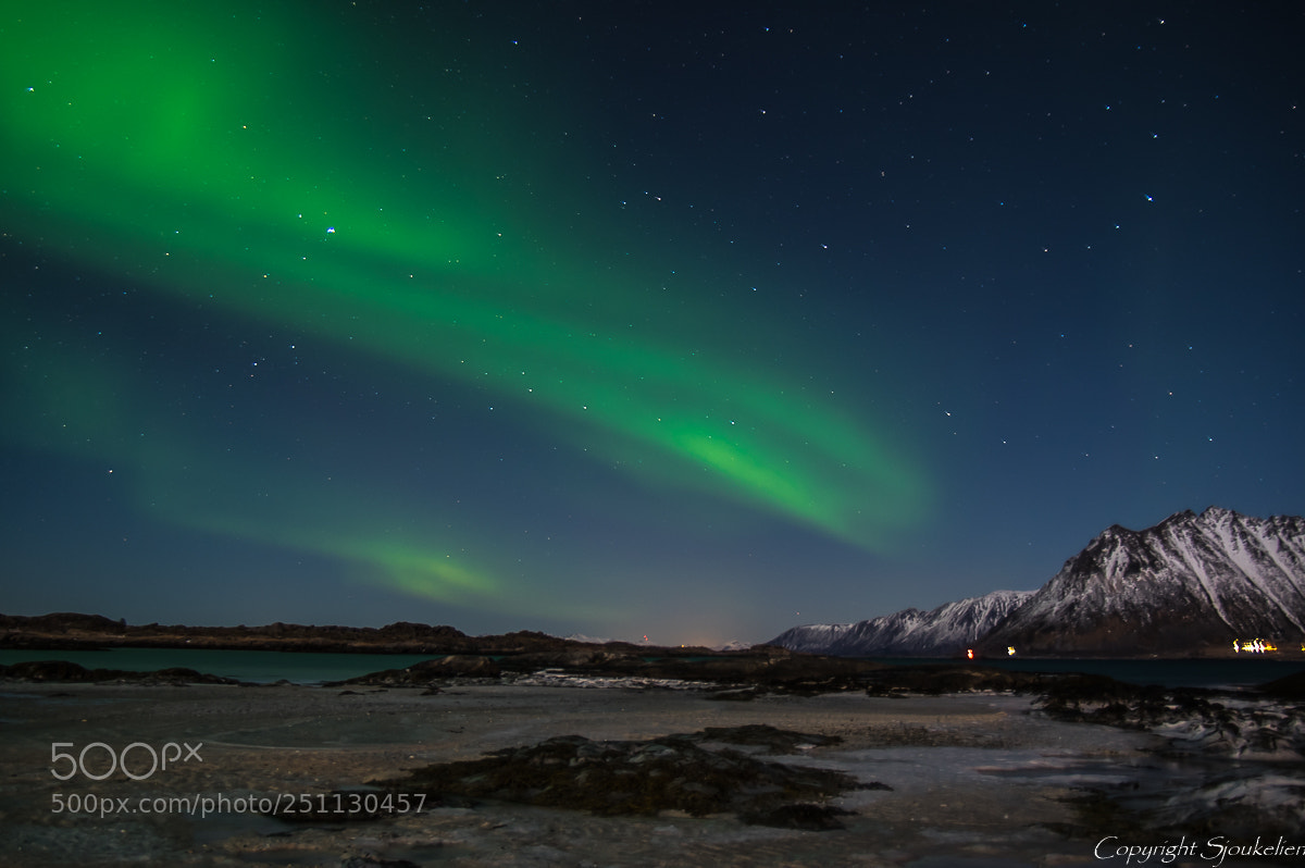 Pentax K-3 sample photo. Northern light photography