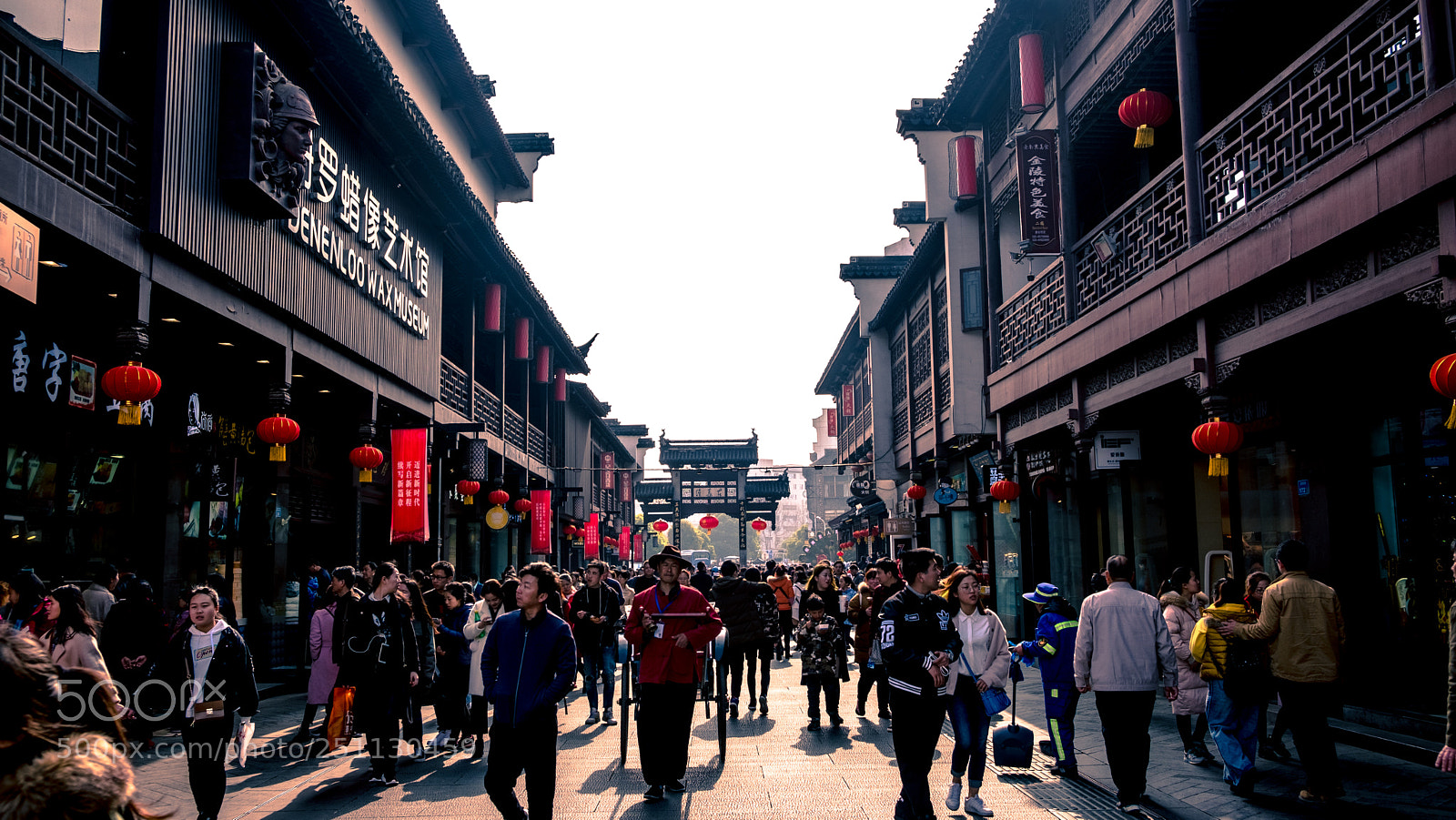 Fujifilm X-T20 sample photo. Confucius temple shopping street photography