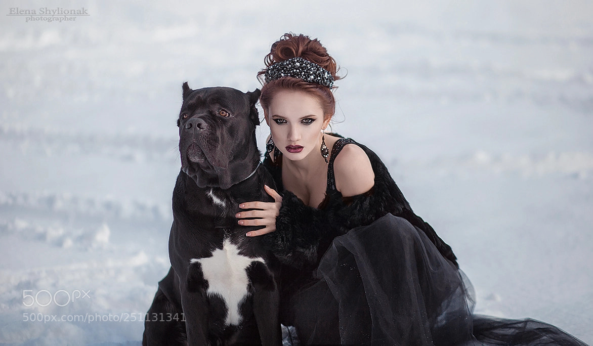 Canon EOS 5D Mark II sample photo. Dark queen photography