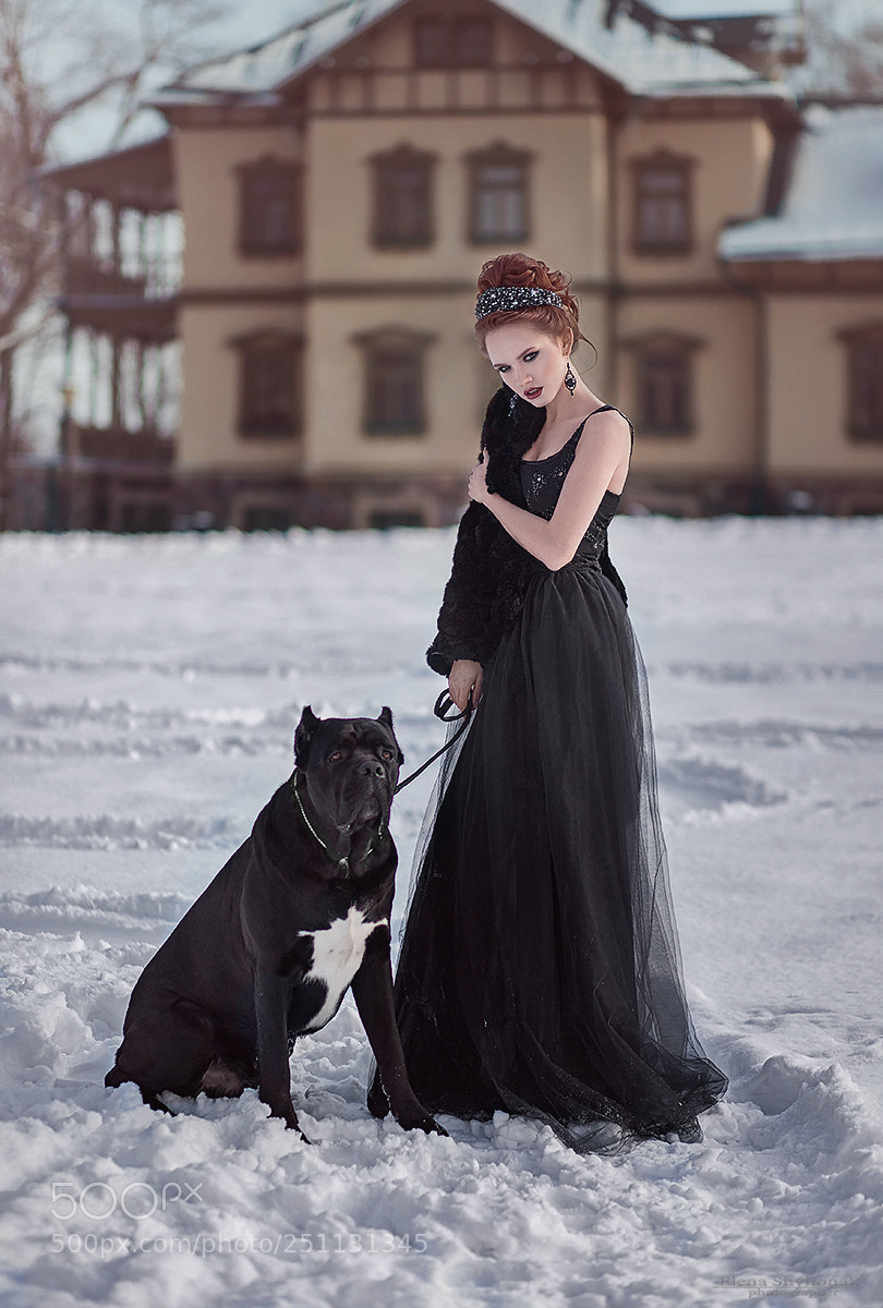 Canon EOS 5D Mark II sample photo. Dark queen photography