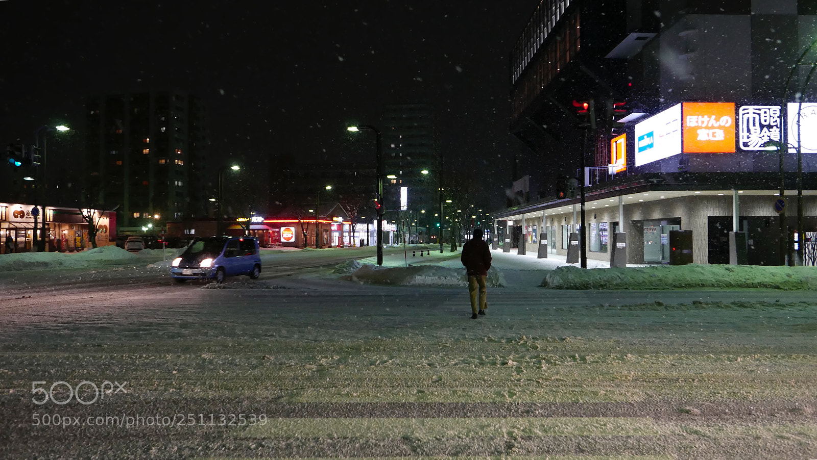 Leica D-Lux (Typ 109) sample photo. 雪夜。。。 photography
