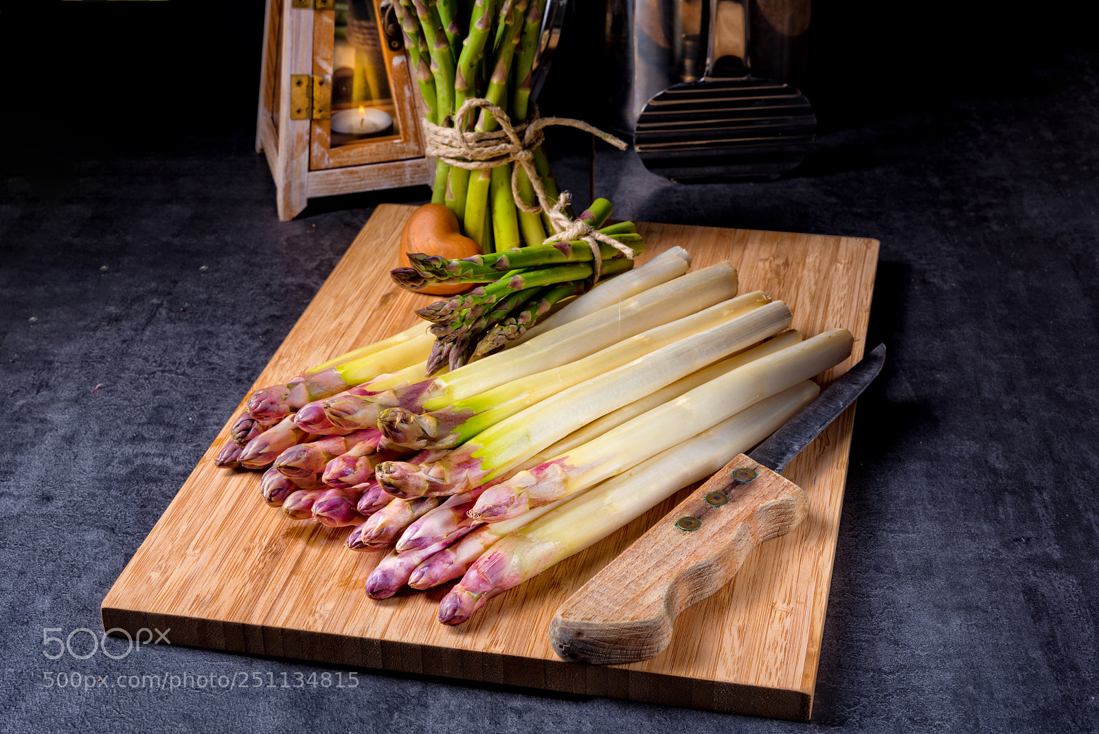Nikon D810 sample photo. White and green asparagus photography