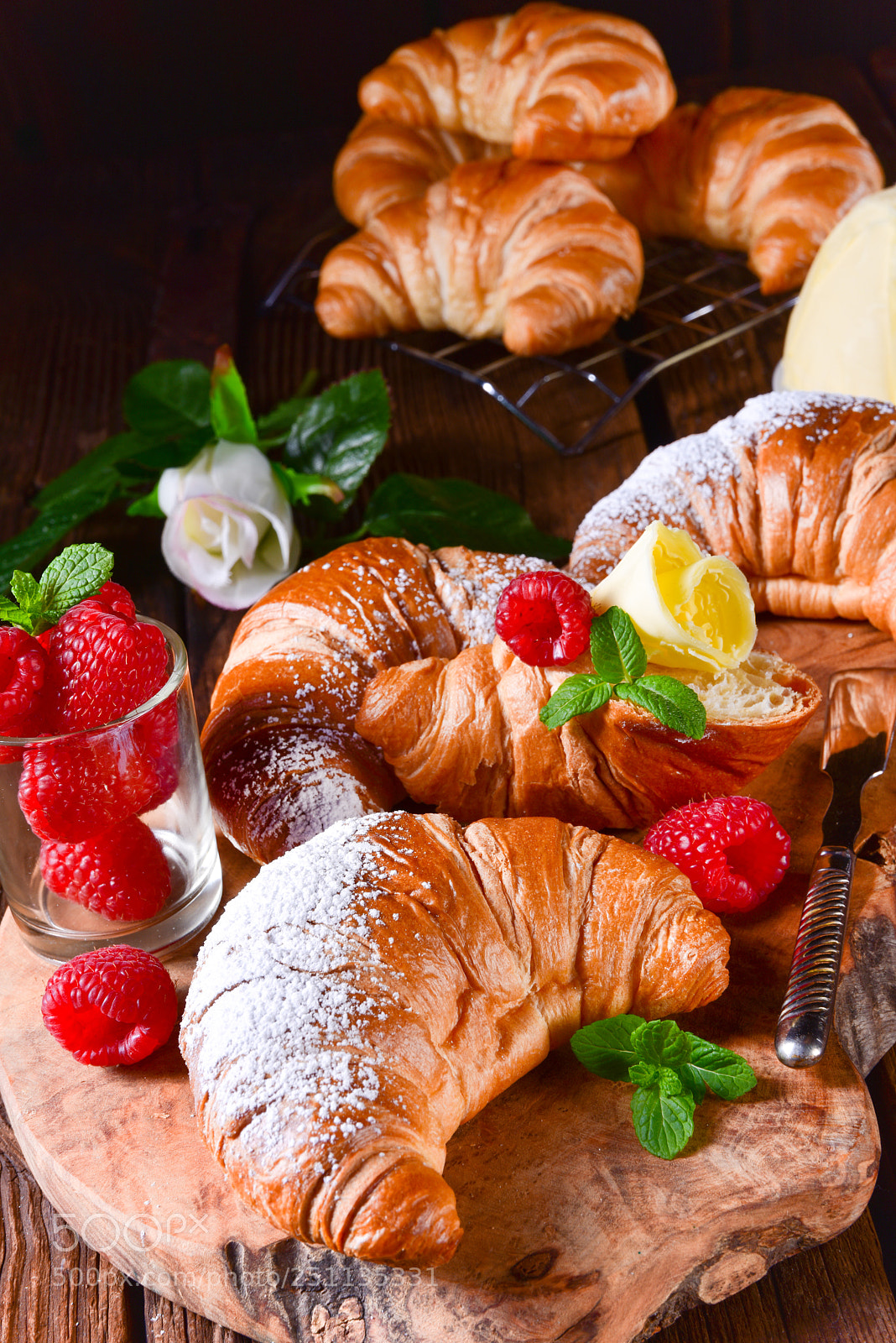 Nikon D810 sample photo. Original french buttercroissants photography