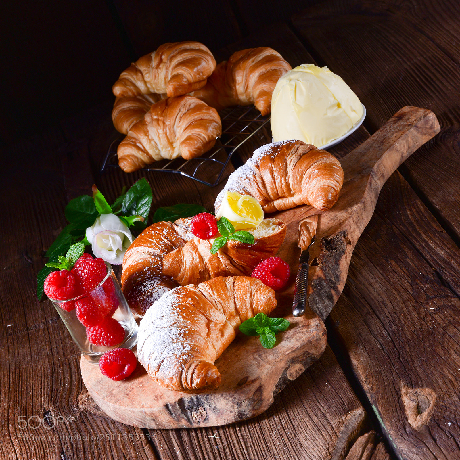 Nikon D810 sample photo. Original french buttercroissants photography