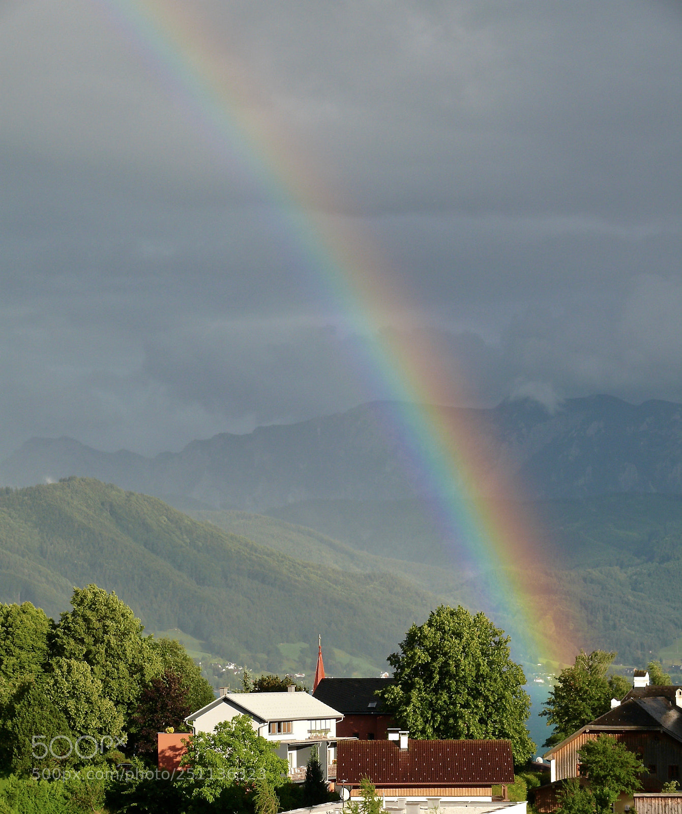 Panasonic DMC-FZ50 sample photo. Rainbow photography