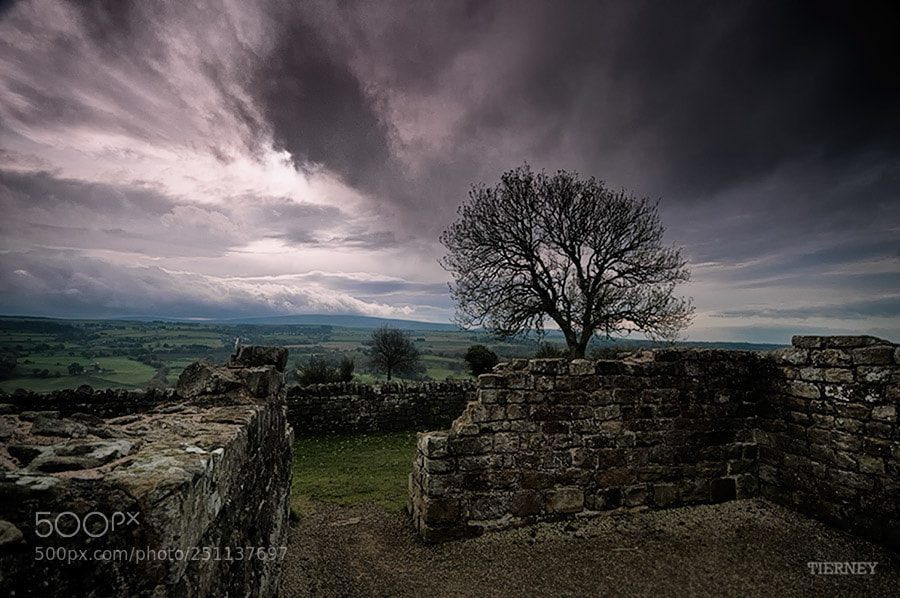 Nikon D300 sample photo. Roman fort, hadrian's wall. photography