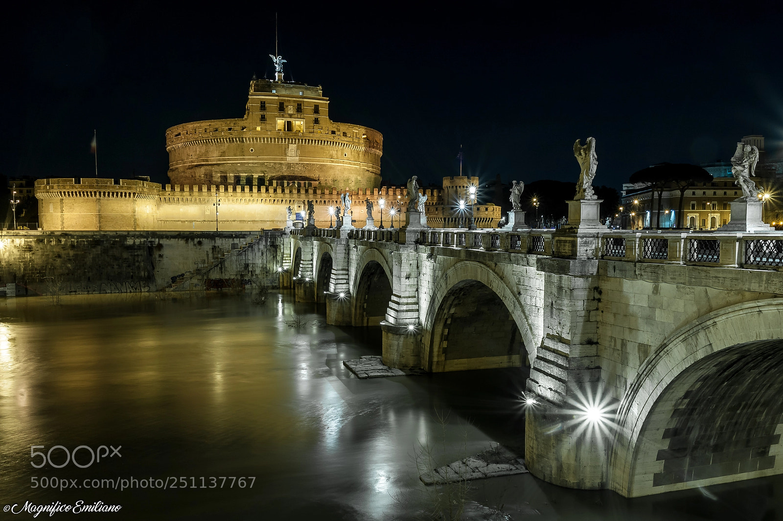Canon EOS 50D sample photo. Castel sant'angelo - rome photography