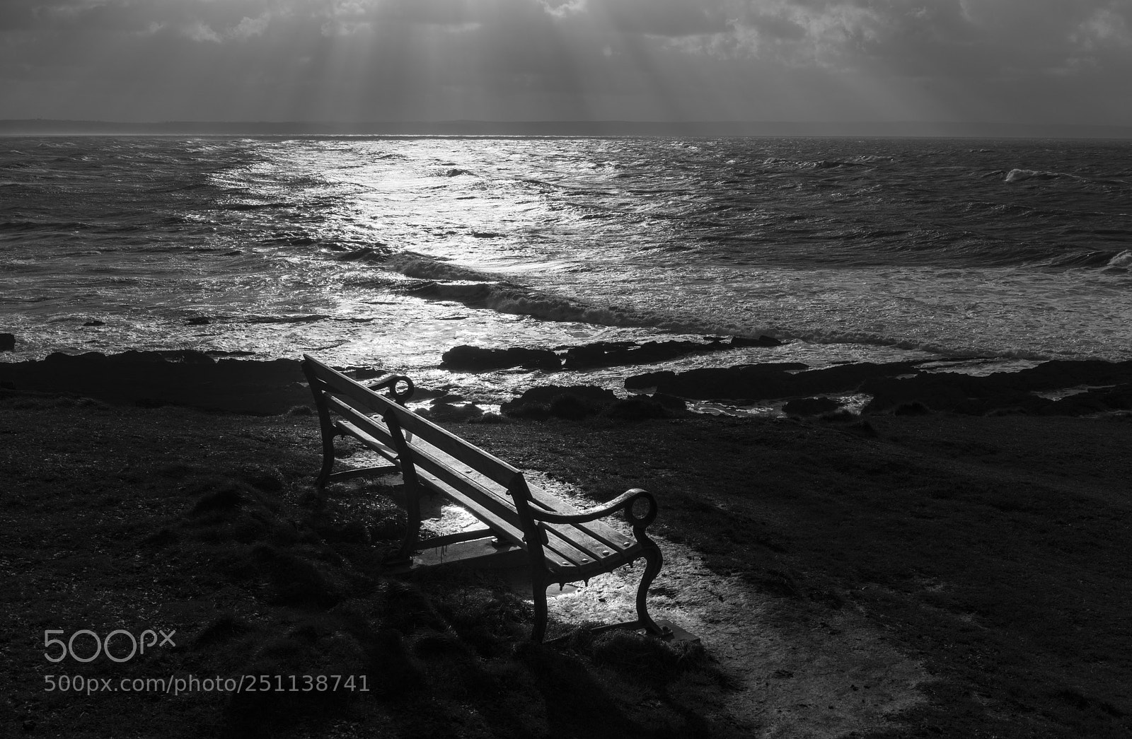 Sony a7R II sample photo. Seat by the storm photography