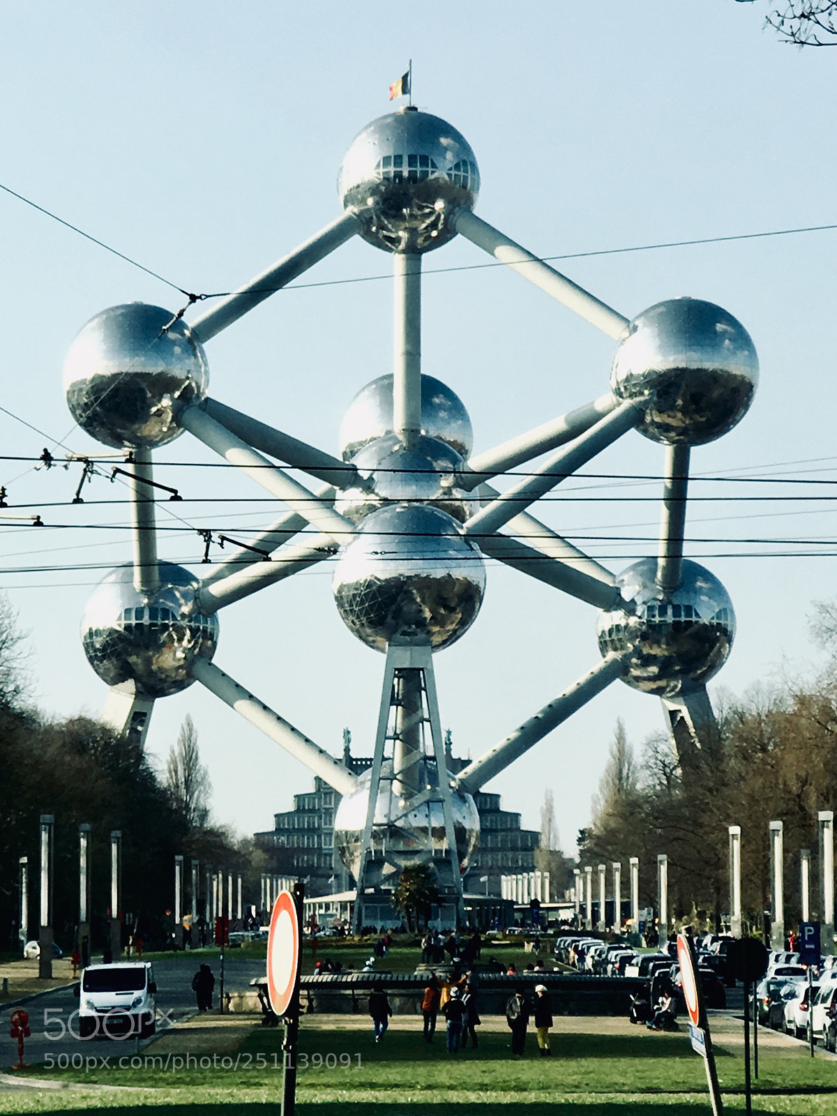 Apple iPhone 6s Plus sample photo. Atomium bxl  photography