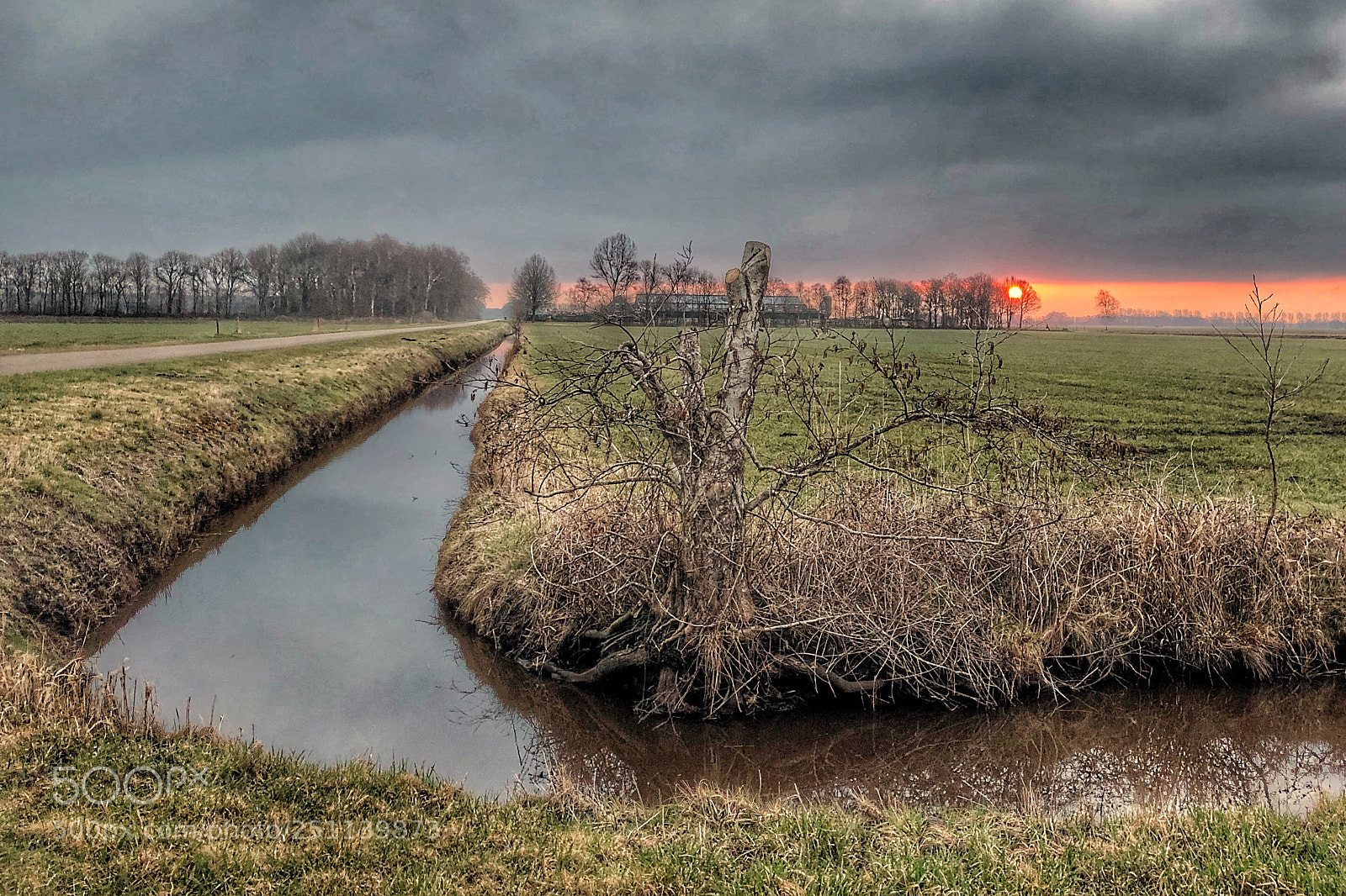 Apple iPhone X sample photo. Dutch sunrise photography