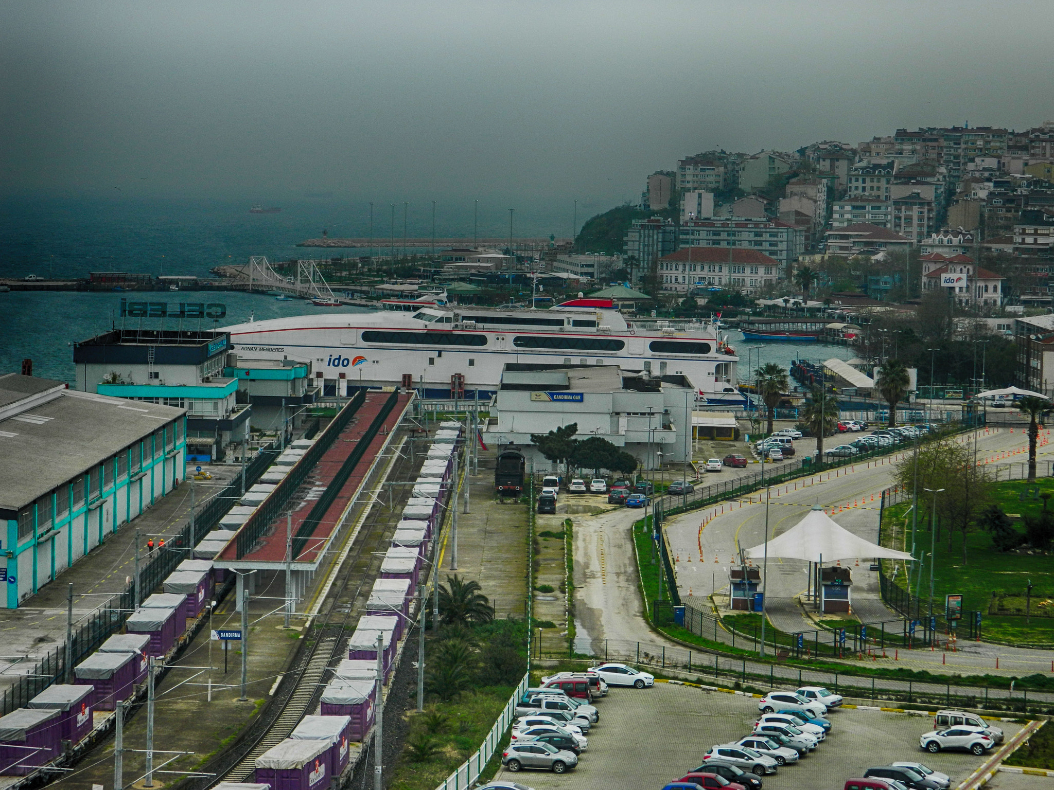 Nikon COOLPIX L310 sample photo. Bandırma sahil photography
