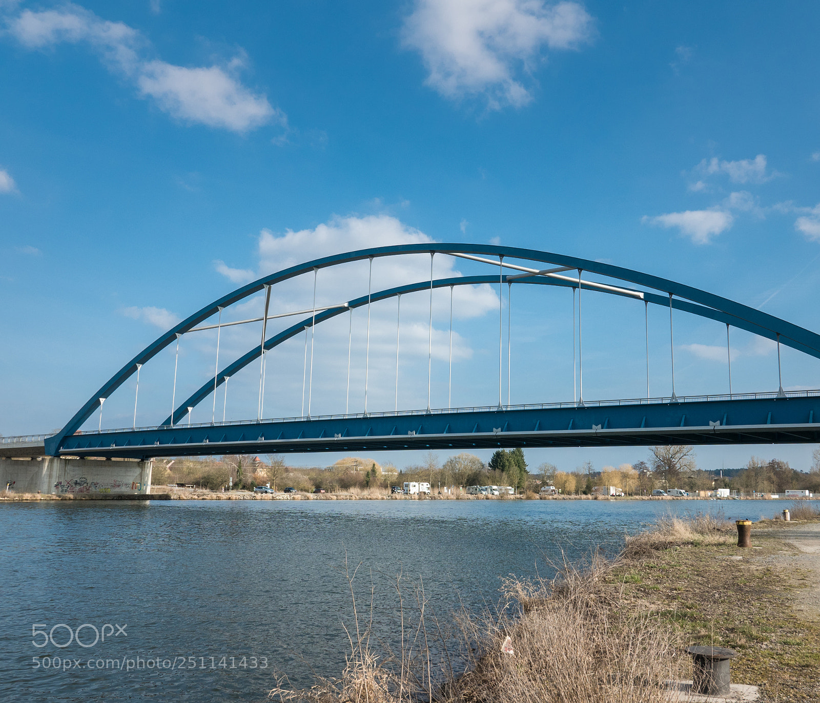 Leica D-Lux (Typ 109) sample photo. Large blue bridge in photography
