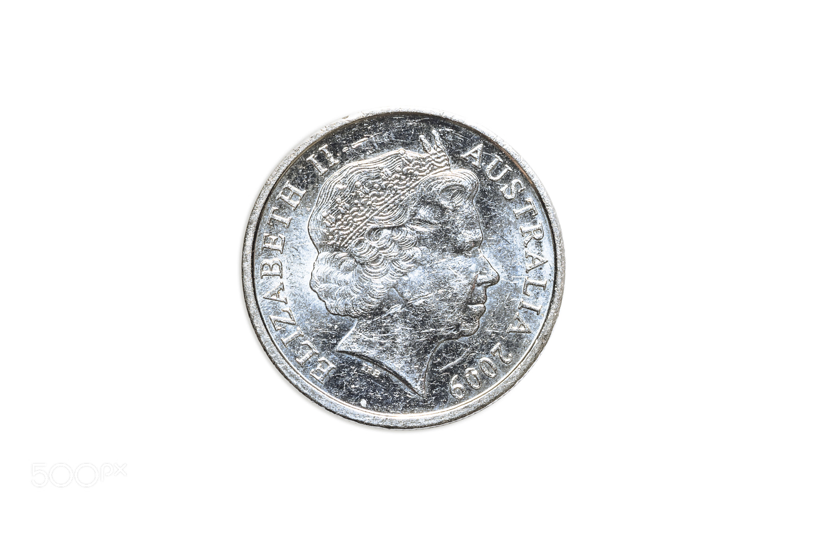 Canon EOS 5D Mark II sample photo. Australian five cents photography