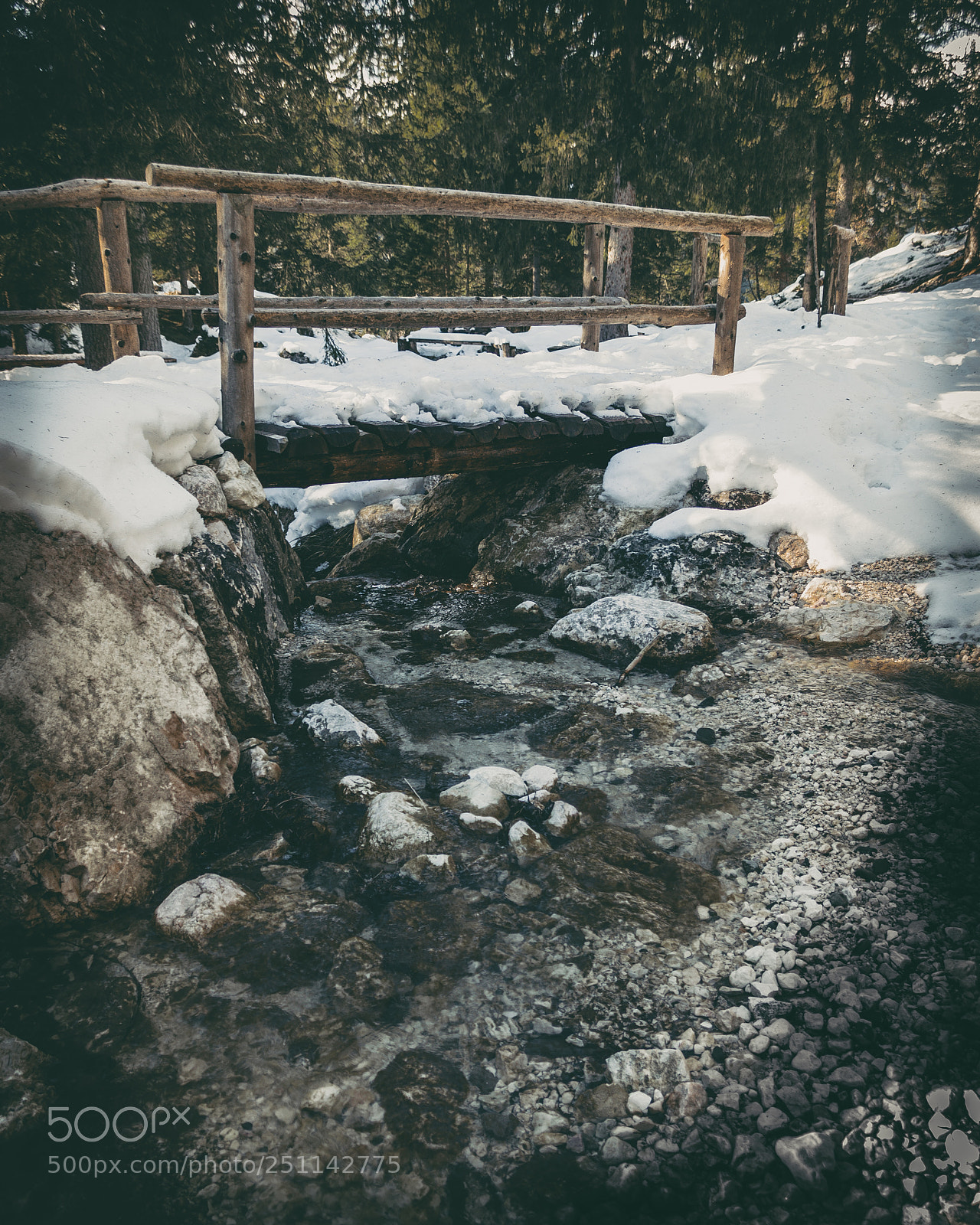 Pentax K-5 II sample photo. A little bridge in photography