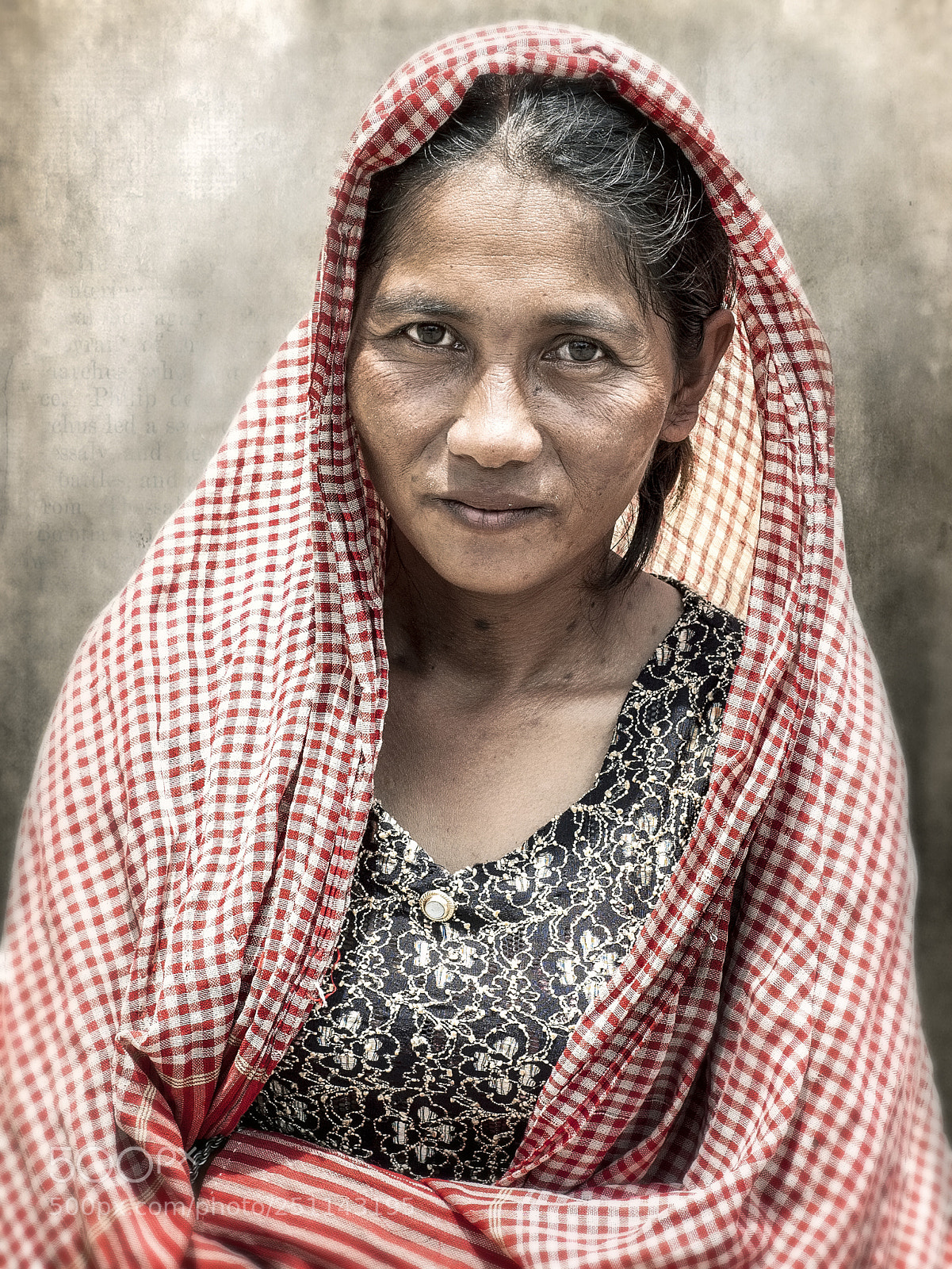 Nikon D70 sample photo. Street portrait / cambodia photography