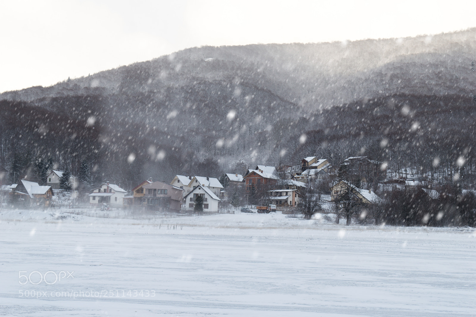 Nikon D3200 sample photo. Snowstorm on the way photography