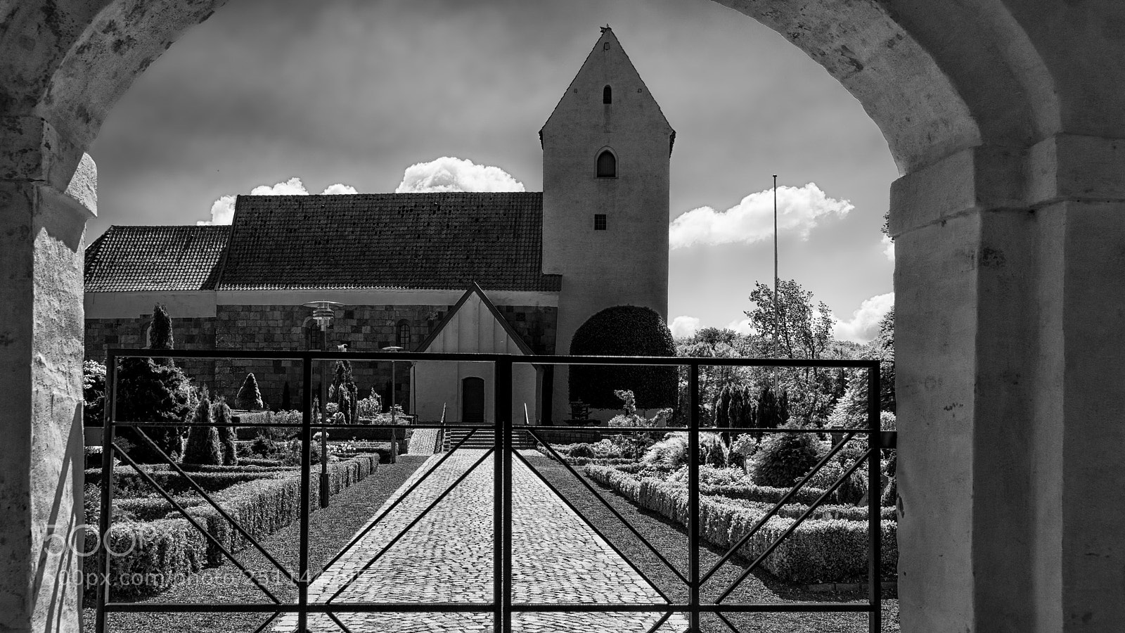 Sony ILCA-77M2 sample photo. Church in the backlight photography