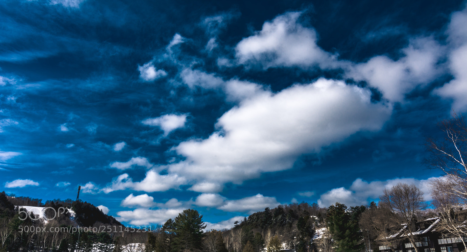 Nikon D7200 sample photo. Cloudscape over the slopes. photography