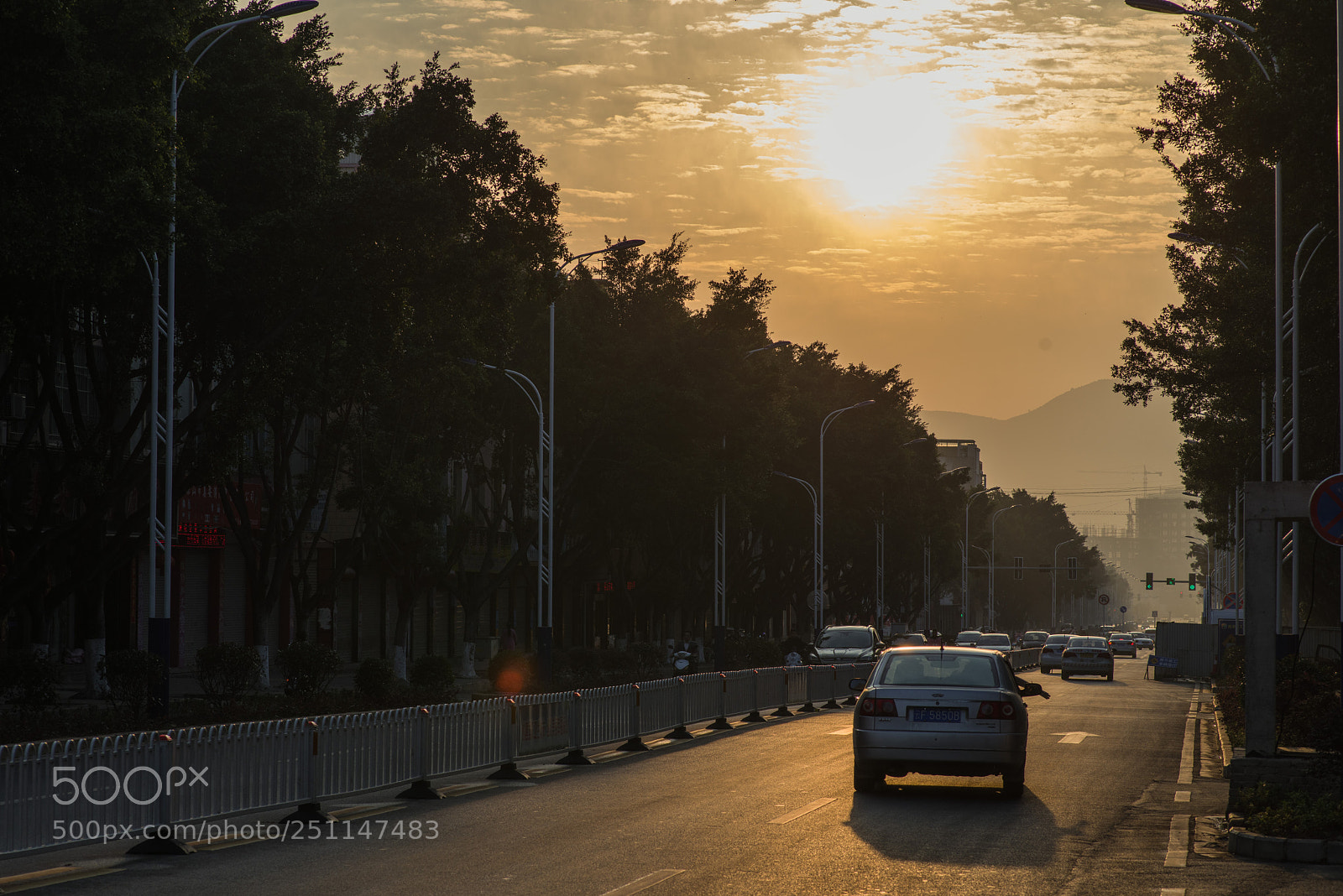 Pentax K-1 sample photo. Road photography