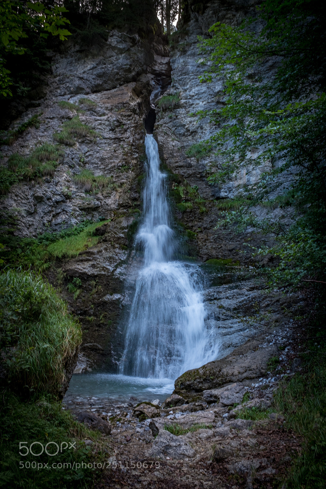 Fujifilm X100S sample photo. Waterfall photography
