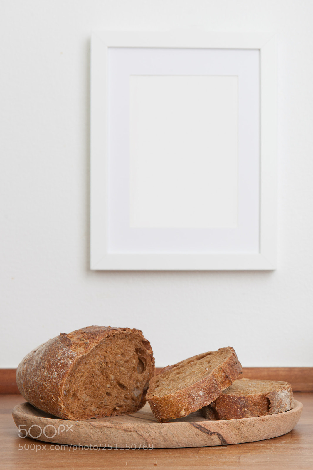 Nikon D3X sample photo. Bread on table photography