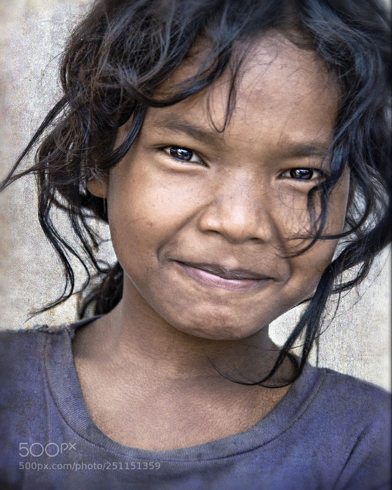 Nikon D200 sample photo. Street girl / cambodia photography
