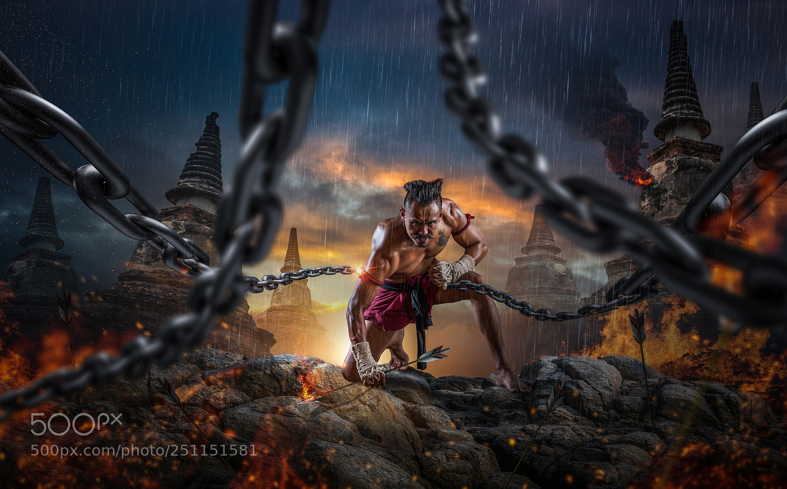 Nikon D810 sample photo. Thai hero photography