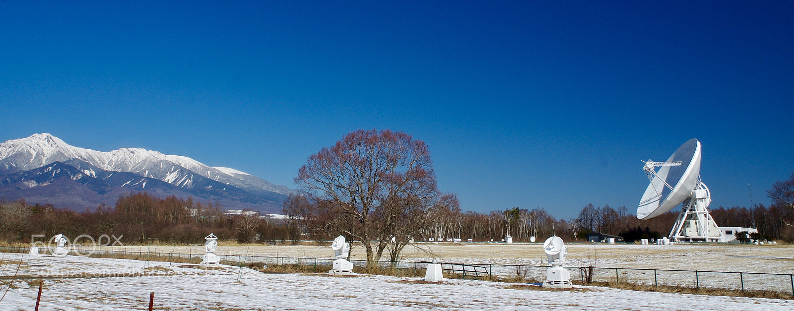 Pentax K-3 II sample photo. Nobeyama radio observatory photography