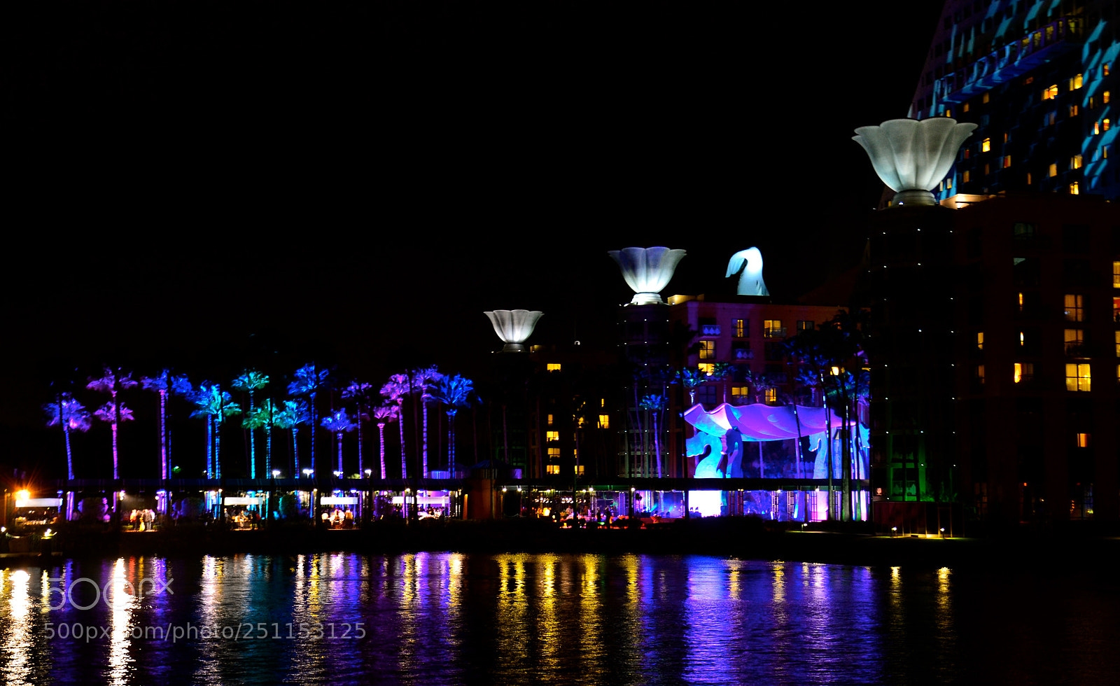 Nikon D7000 sample photo. Night lights photography