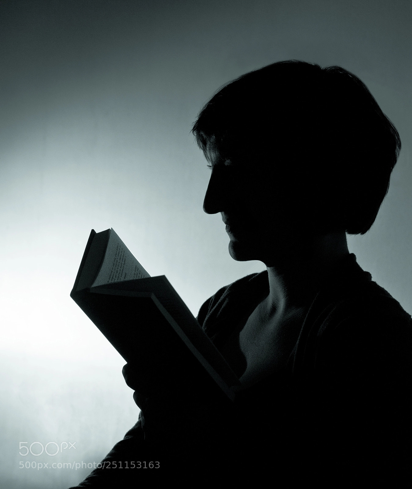 Nikon D700 sample photo. Reading silhouette photography